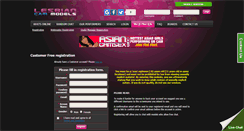 Desktop Screenshot of lesbiancammodels.com